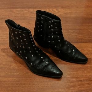 ASOS Design Atlanta studded western style boot 9